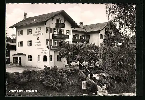 AK Gmund am Tegernsee, Hotel & Gasthof Oberstöger