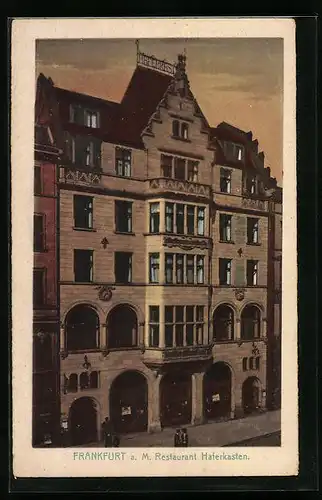 AK Frankfurt a. M., Restaurant Haferkasten