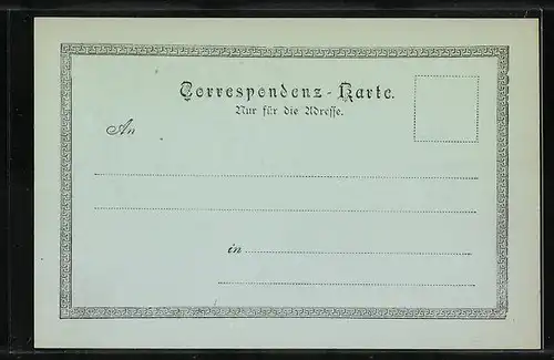 Mondschein-AK Bozen, Ortsansicht mit Johannsplatz