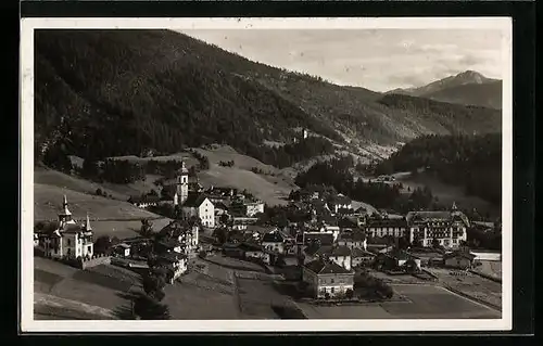 AK Colle Isarco, Ortsansicht mit Kirche