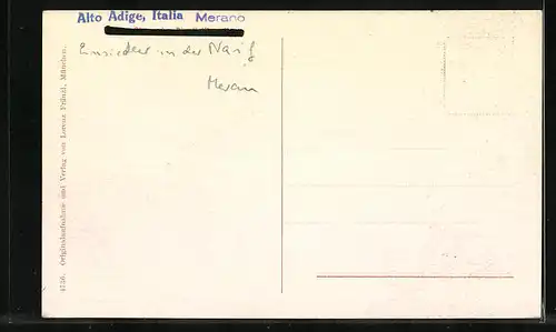 AK Meran, Ansicht der Naifkapelle