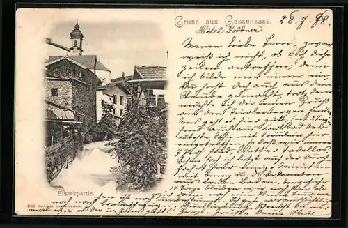 AK Gossensass, Eisackpartie