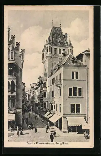 AK Bozen, Torgglhaus in der Museumsstrasse