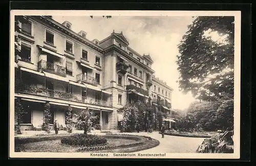 AK Konstanz, Sanatorium Konstanzer Hof