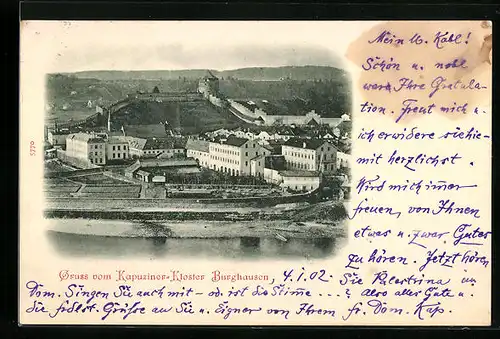 AK Burghausen, Das Kapuzinerkloster