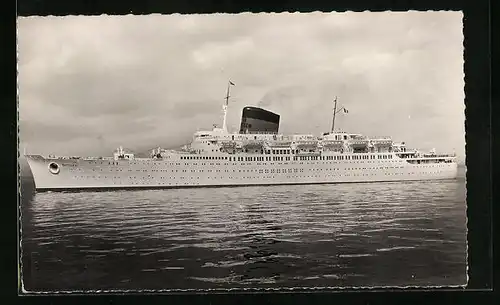 AK Französisches Passagierschiff Antilles der Copagnie Generale Transatlantique