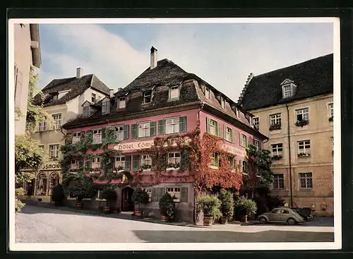 AK Meersburg a. B., Hotel Weinstuben Löwen