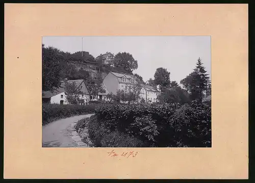 Fotografie Brück & Sohn Meissen, Ansicht Kamenz, Herrental mit Schlossberg-Restaurant