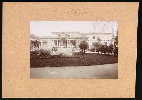 Fotografie Brück & Sohn Meissen, Ansicht Bad Elster, Blick auf die Königliche Conditorei