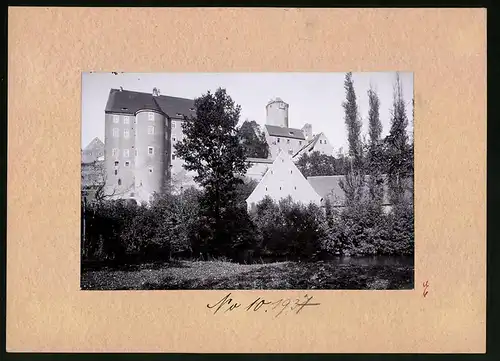 Fotografie Brück & Sohn Meissen, Ansicht Frohburg, Blick auf das Schloss Gnandstein
