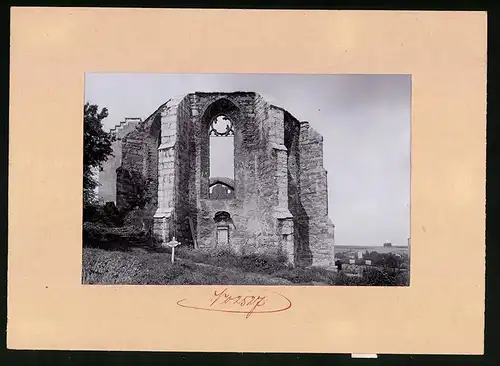 Fotografie Brück & Sohn Meissen, Ansicht Bautzen, Partie an der Nocolairuine