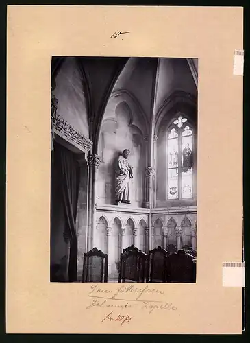 Fotografie Brück & Sohn Meissen, Ansicht Meissen i. Sa., Blick in die Johannes Kapelle im Dom zu Meissen