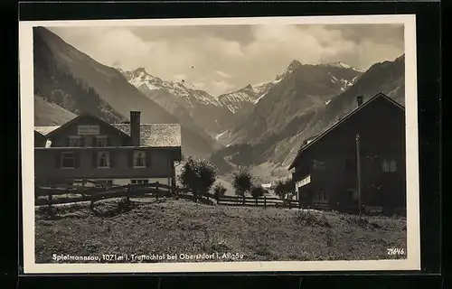 AK Spielmannsau, Gasthof - Pension Berghof