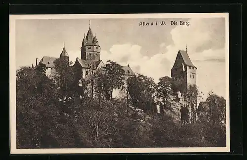 AK Altena i. W., Die Burg