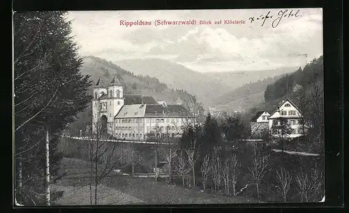 AK Rippoldsau /Schwarzwald, Blick auf Klösterle