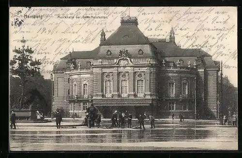 AK Hamburg, Musikhalle vor dem Holstentor