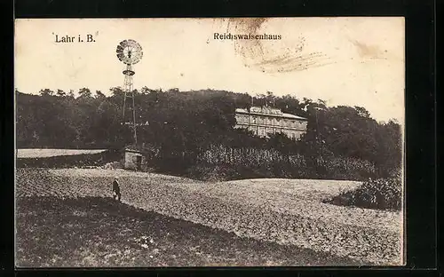 AK Lahr i. B., Partie am Reichswaisenhaus