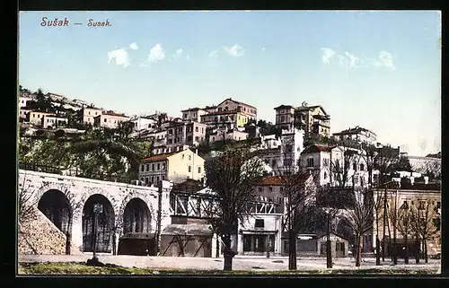 AK Susak, Ansicht des Ortes