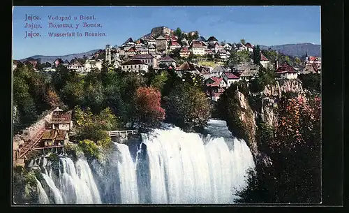 AK Jajce, Wasserfall in Bosnien