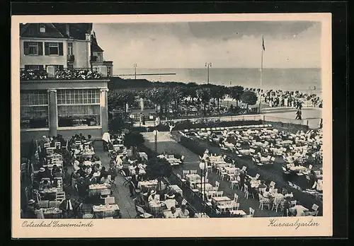 AK Travemünde, Gäste im Kursaalgarten