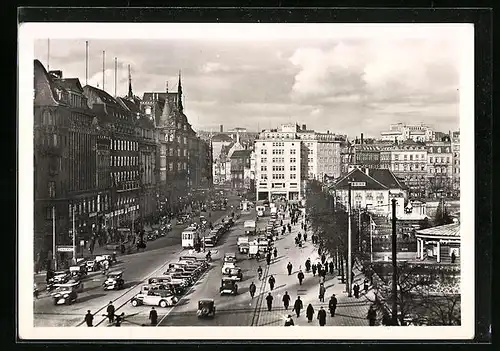 AK Hamburg-Neustadt, Partie am Jungfernstieg