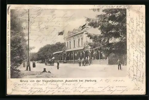 AK Harburg, Restaurant Majestätische Aussicht