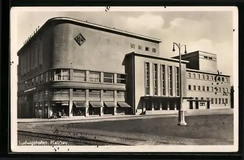 AK Ludwigshafen, Ansicht des Pfalzbaus