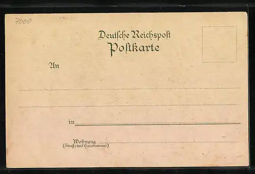 Lithographie Leipzig, Scherbelberg mit Aussichtsturm