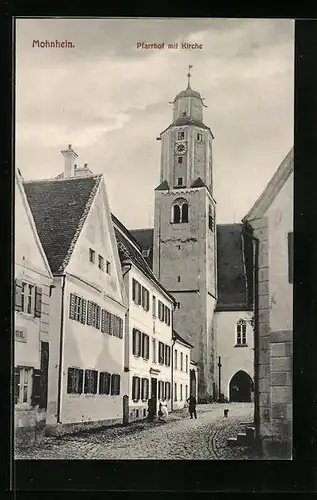 AK Mohnheim, Pfarrhof mit Kirche