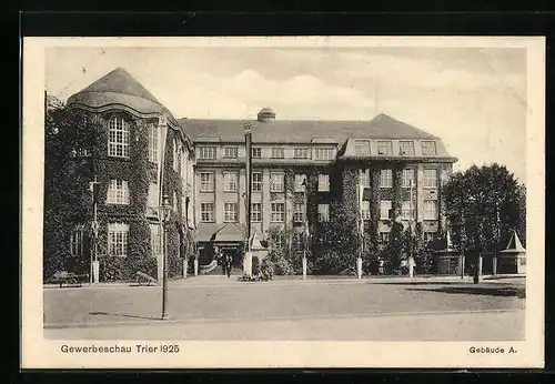 AK Trier, Gewerbeschau 1925, Gebäude A