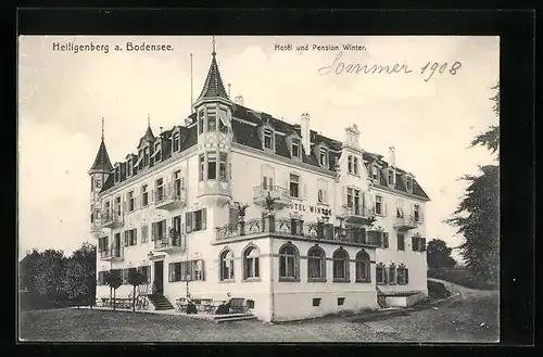 AK Heiligenberg a. Bodensee, Hotel und Pension Winter