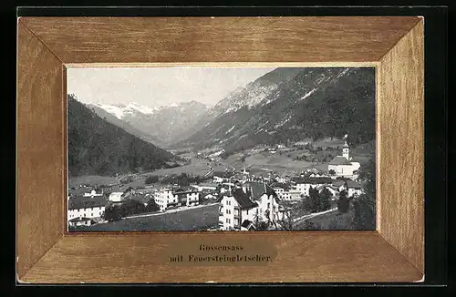 AK Gossensass /Brenner, Ort mit Feuersteingletscher