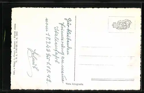 AK Flères di Dentro, presso Colle Isarco, Panorama