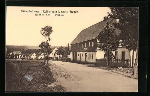 AK Reitzenhain /Erzgeb., Gasthof Wildhaus
