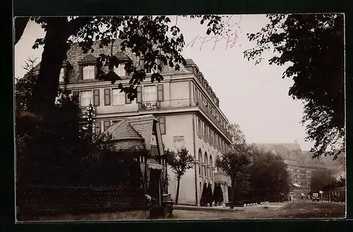 Foto-AK Bad Elster, Hotel Sachsenhof