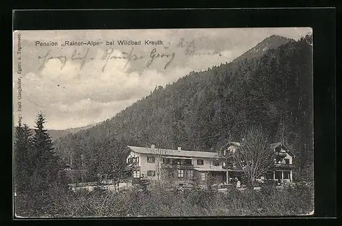 AK Wildbad Kreuth, Pension Rainer-Alpe