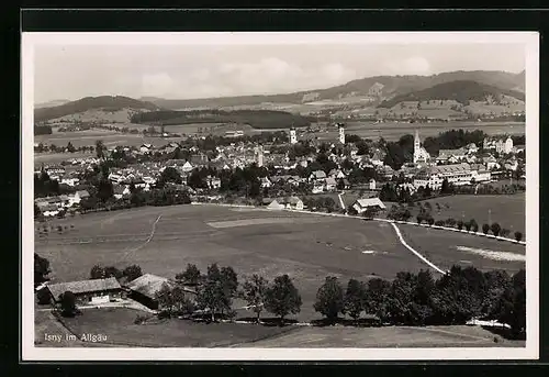 AK Isny im Allgäu, Teilansicht