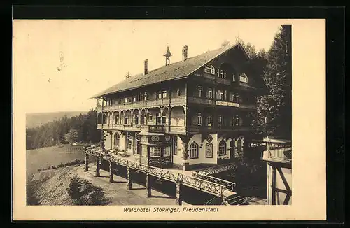 AK Freudenstadt, Waldhotel Stokinger