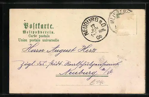 AK Weissenhorn /Bayern, Marktplatz mit Kirche