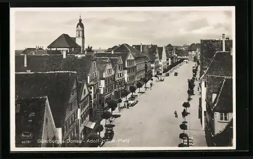 AK Günzburg a. Donau, Der Platz