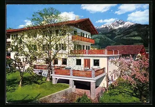 AK Dorf Tirol bei Meran, Pension-Restaurant-Gasthof Mair am Turm
