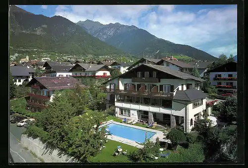 AK Dorf Tirol b. Meran, Hotel Roxy mit Dependance