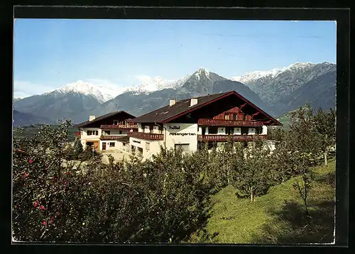 AK Schenna oberhalb Meran, Hotel Rosengarten