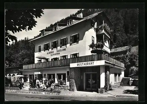 AK St. Christina /Grödental, Gasthof Albergo Sasslong