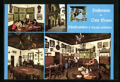 AK Brixen /Südtirol, Restaurant Finsterwirt, Bes. Hermann Mayr