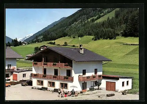 AK St. Johann /Ahrntal, Pension Wiesenhof, Haus und Umgebung