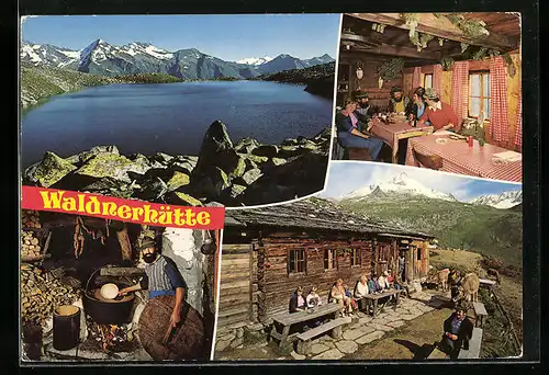 AK Prettau /Ahrntal, Gasthaus Waldnerhütte