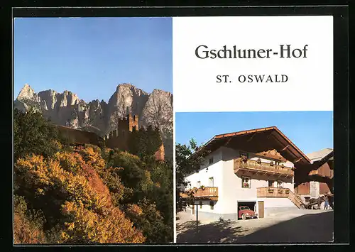 AK Seis am Schlern, St. Oswald, Haus Gschluner-Hof