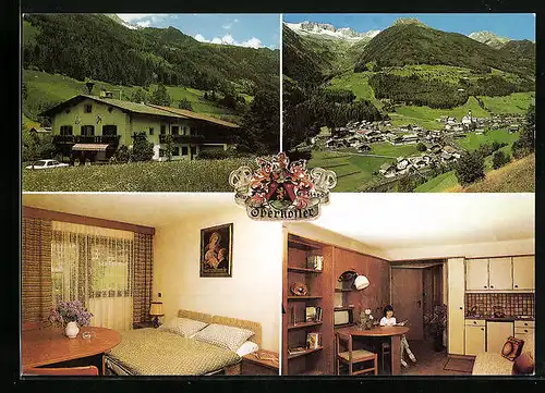AK St. Jakob /Ahrntal, Pension Haus Oberkofler, Ortsansicht
