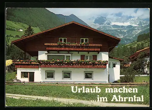 AK St. Jakob /Ahrntal, Haus mit Ferienwohnungen Oberhollenzer